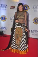 Mannara at the 21st Lions Gold Awards 2015 in Mumbai on 6th Jan 2015